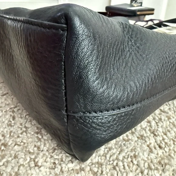 Tory Burch Hobo Tassel bag and matching wallet in black. Like new! - Picture 8 of 16